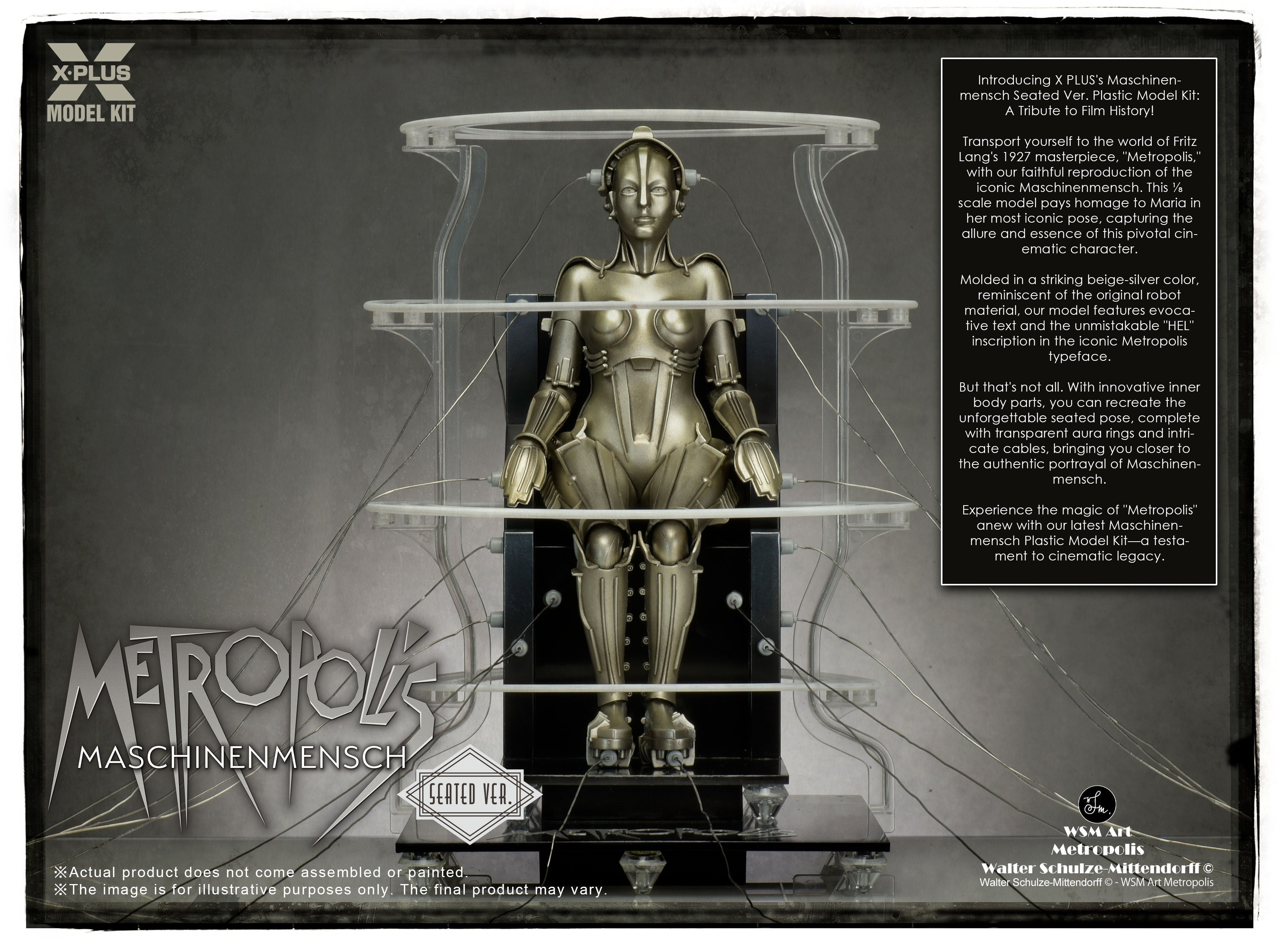 X-Plus 1/8 Metropolis Maschinenmensch Seated Ver.