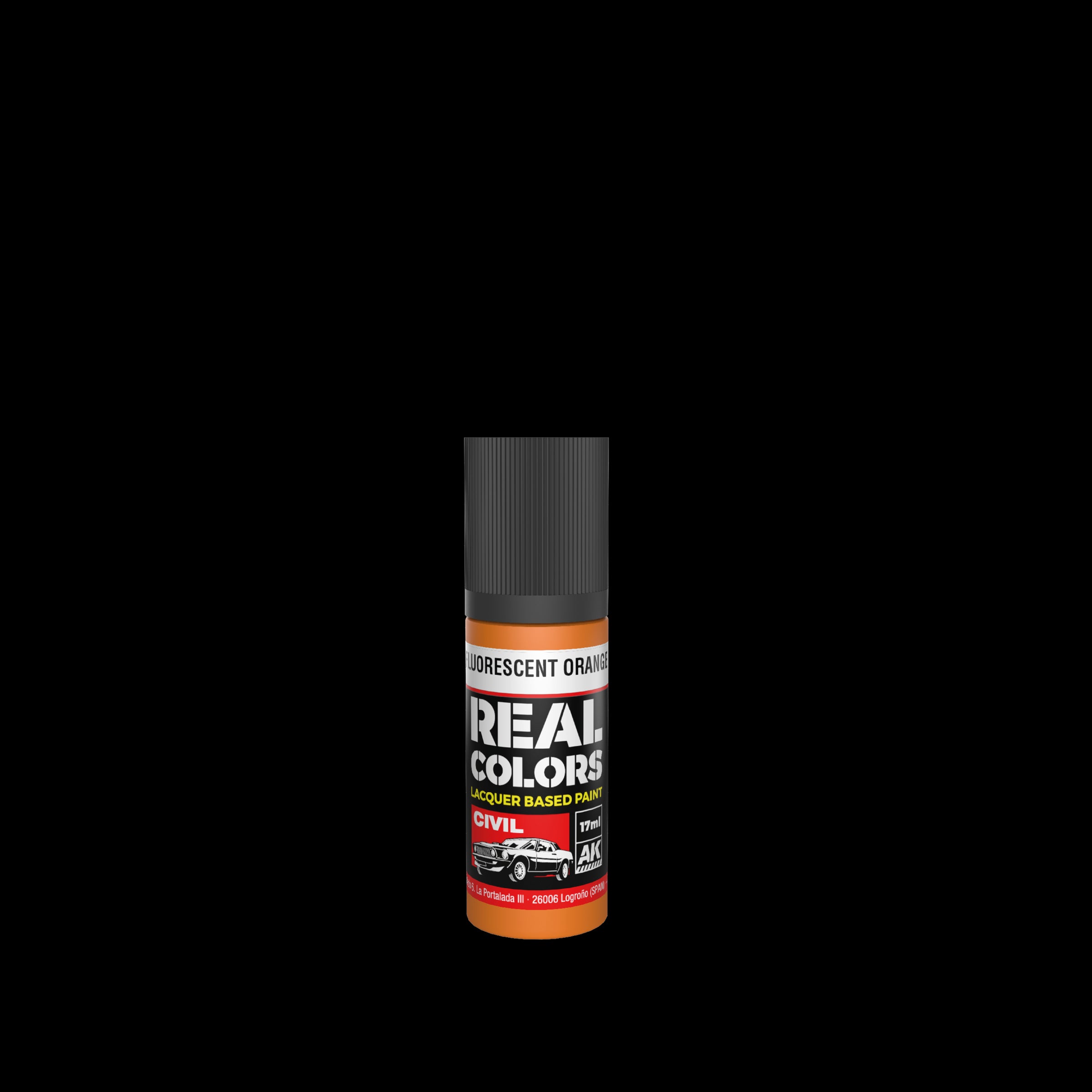 AK Interactive Real Colors Fluorescent Orange 17 ml. | 8435568335912