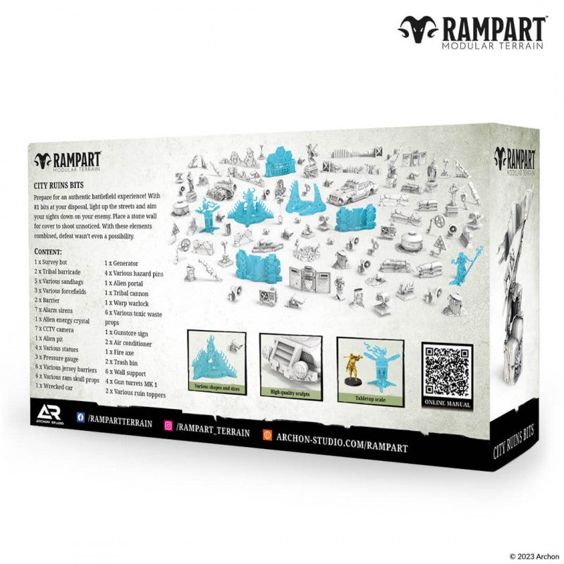 Archon Studio RAMPART Modular: City Ruins Bits | 5901414673765