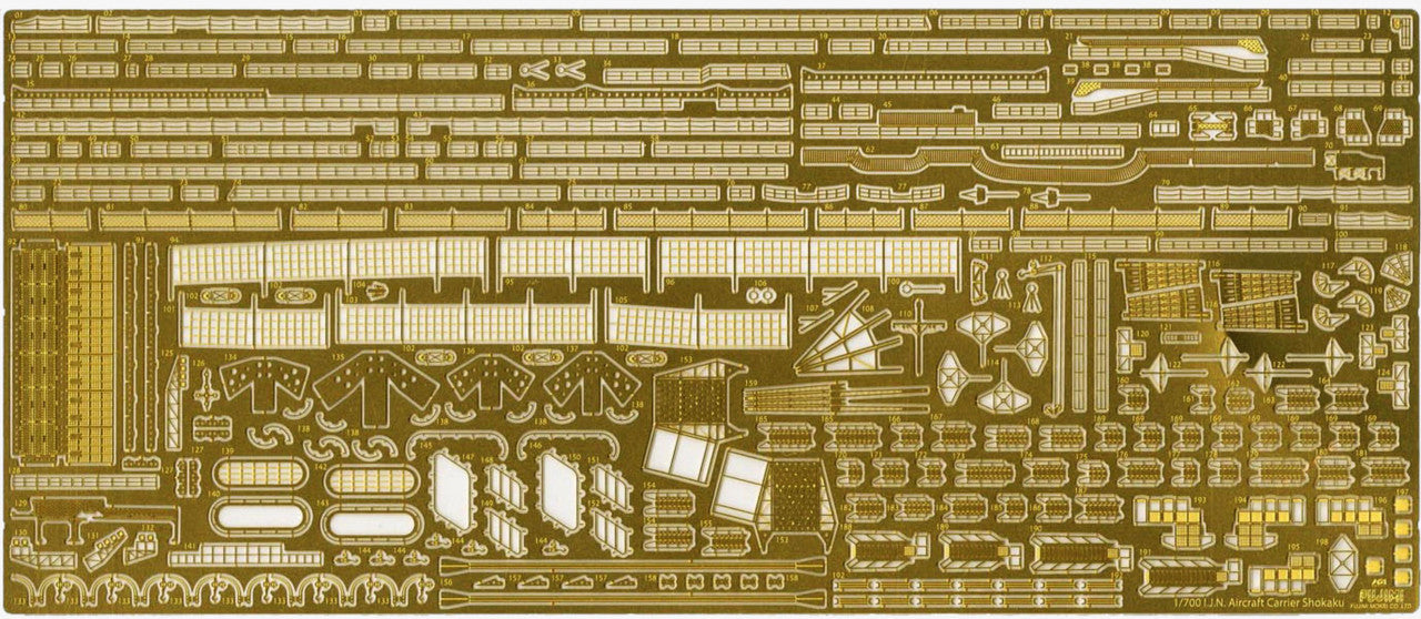 Fujimi 1/700 IJN Aircraft Carrier Shokaku Full Hull Model Special Version w/Photo-Etched Parts