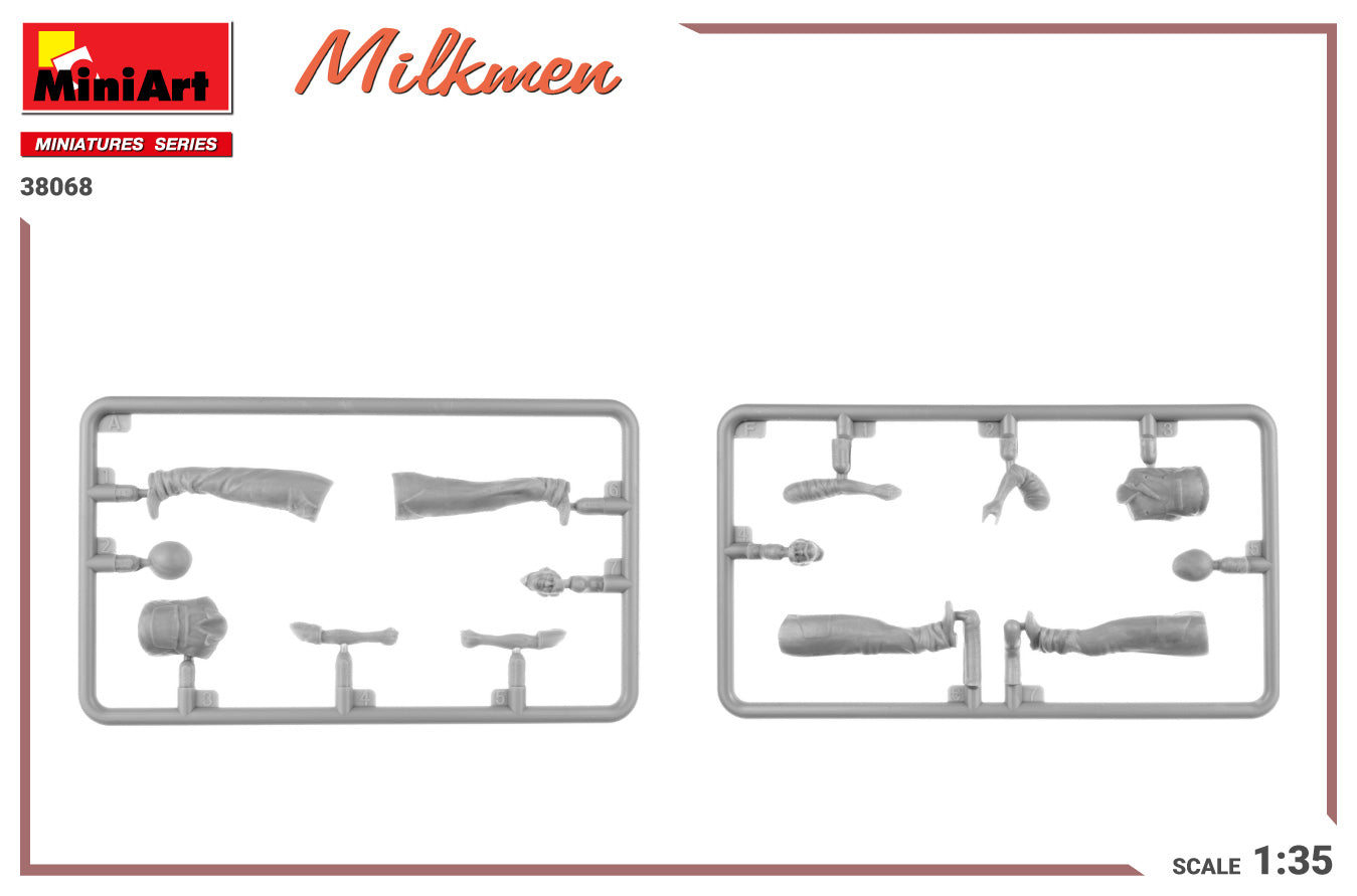 MiniArt 1/35 Milkmen | 5905090346784