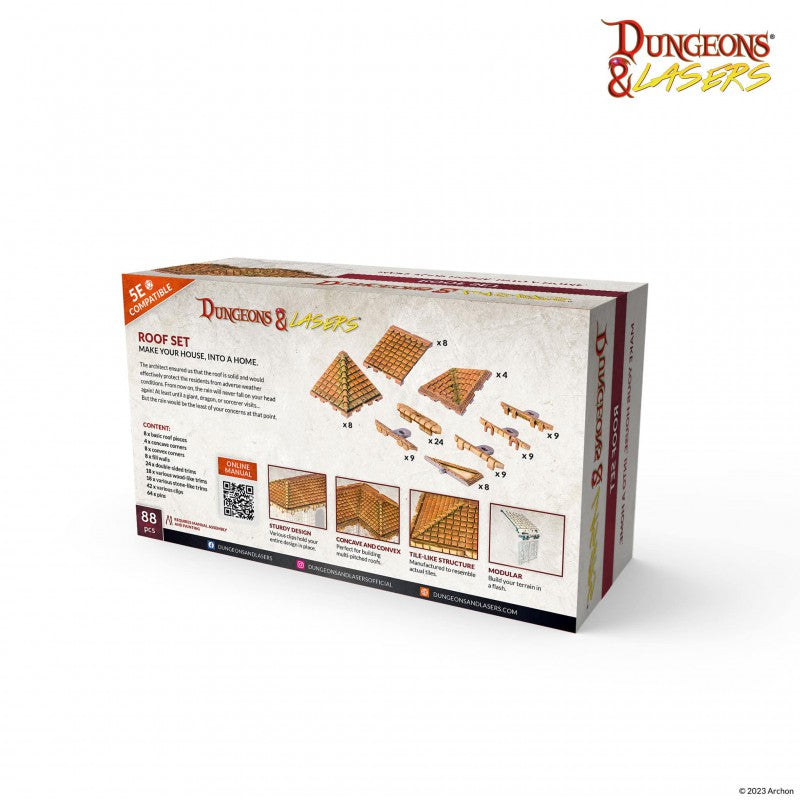 Archon Studio Dungeons and Lasers: Roof Set (D&L: Expansion Sets) | 5901414673482