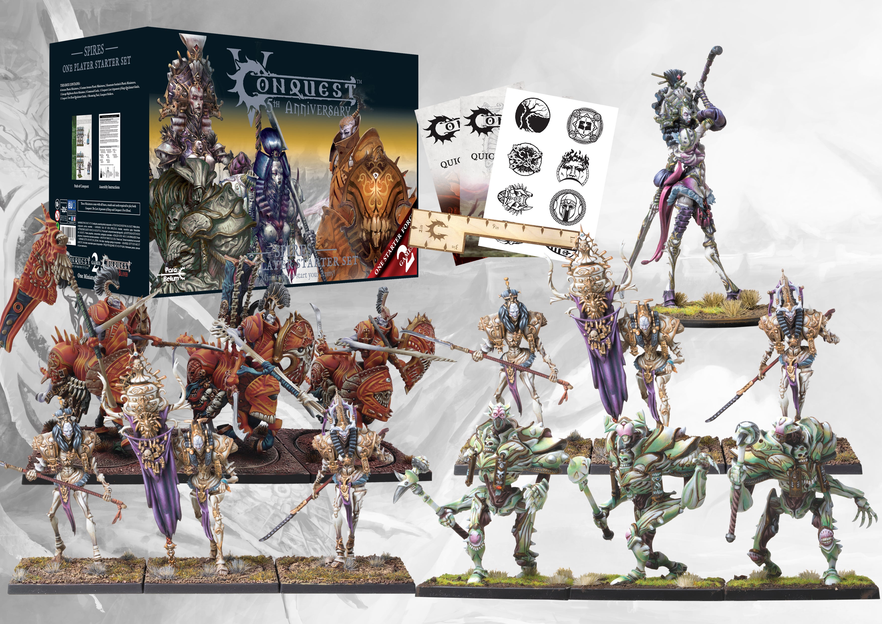Conquest, Spires - Conquest 5th Anniversary Supercharged Starter Set (PBW6073)