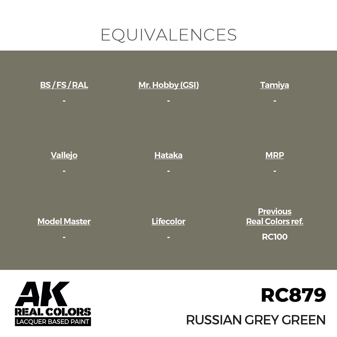AK Interactive Real Colors Russian Grey Green 17 ml. | 8435568336322