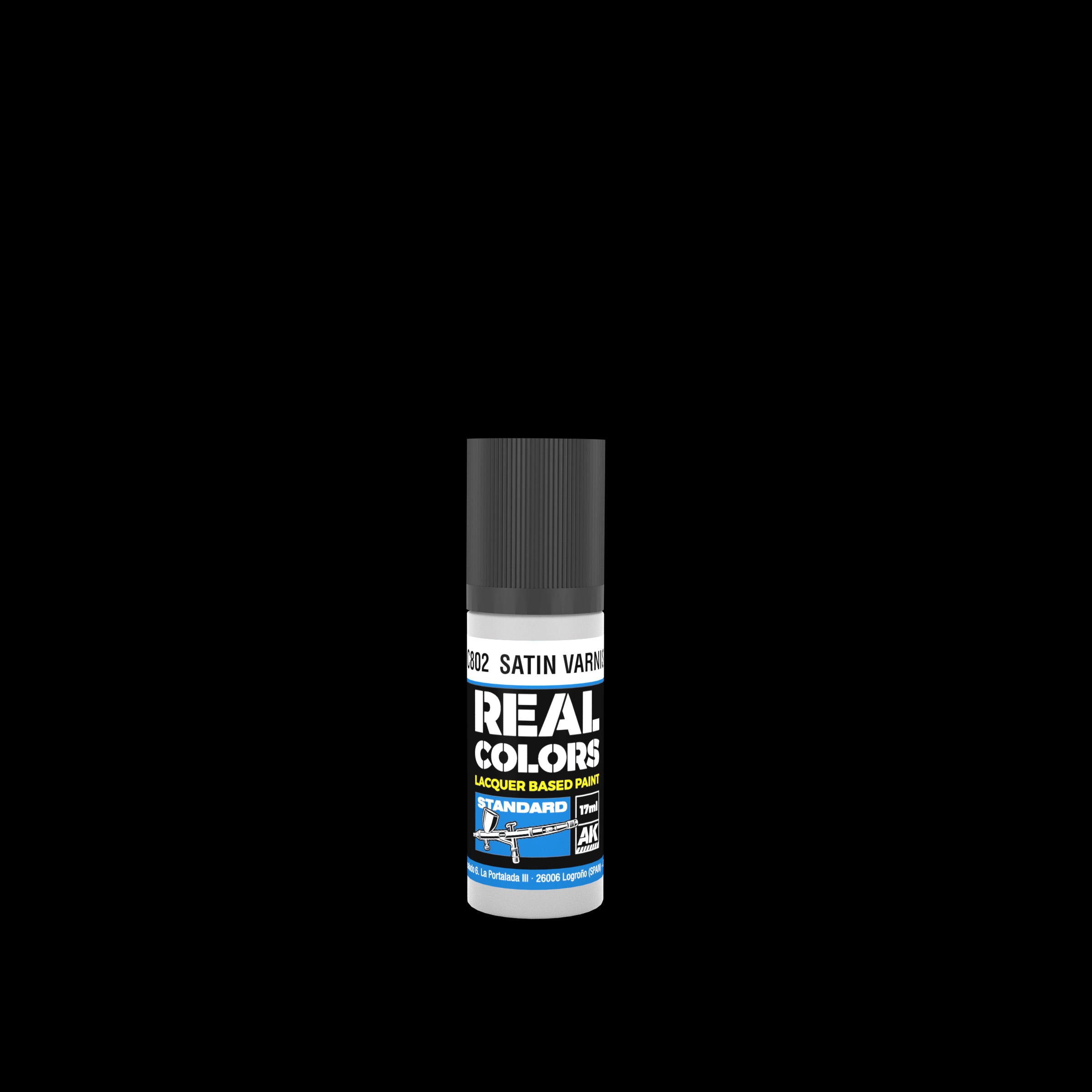 AK Interactive Real Colors Satin Varnish 17 ml. | 8435568335554