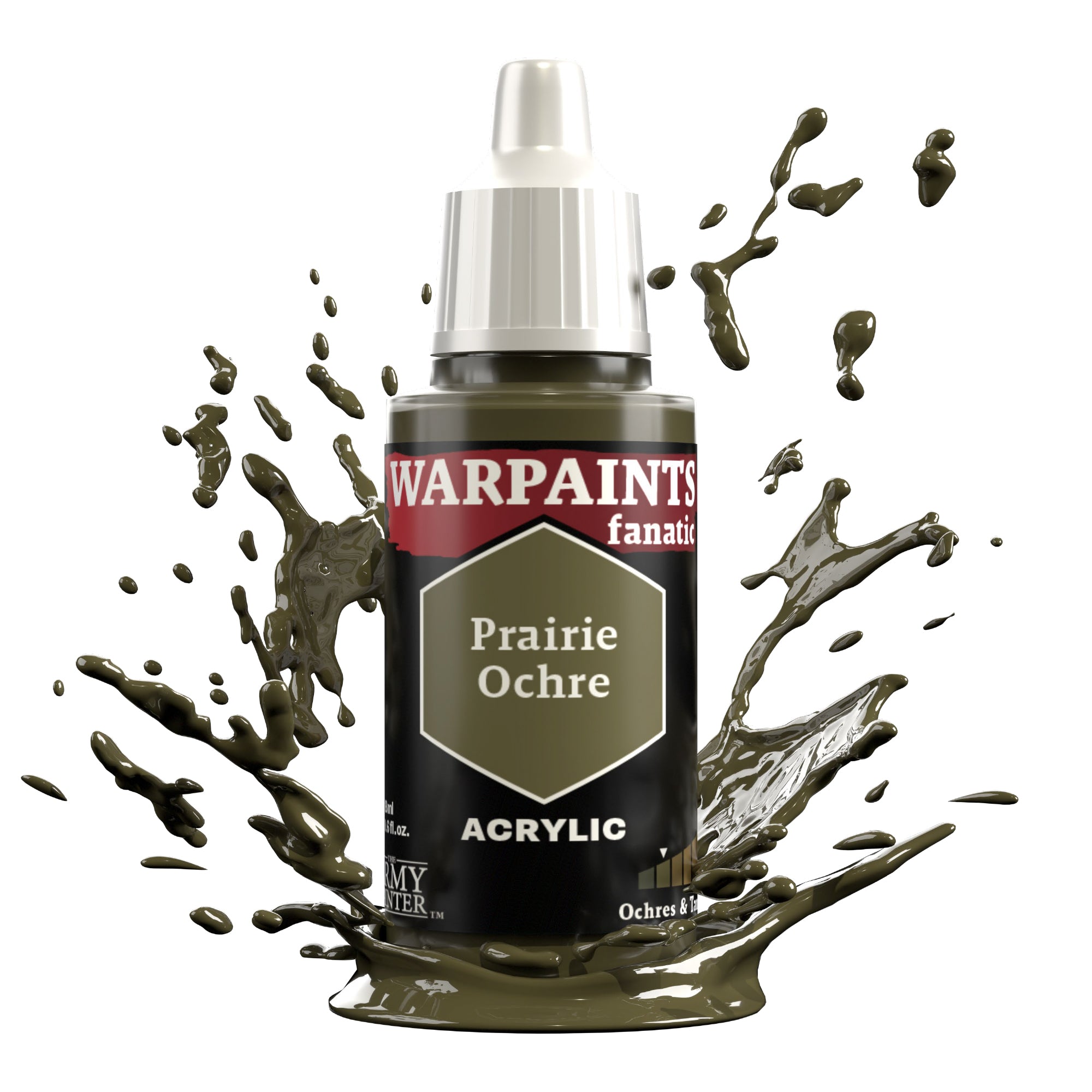 Army Painter Warpaints Fanatic Acrylic, Prairie Ochre