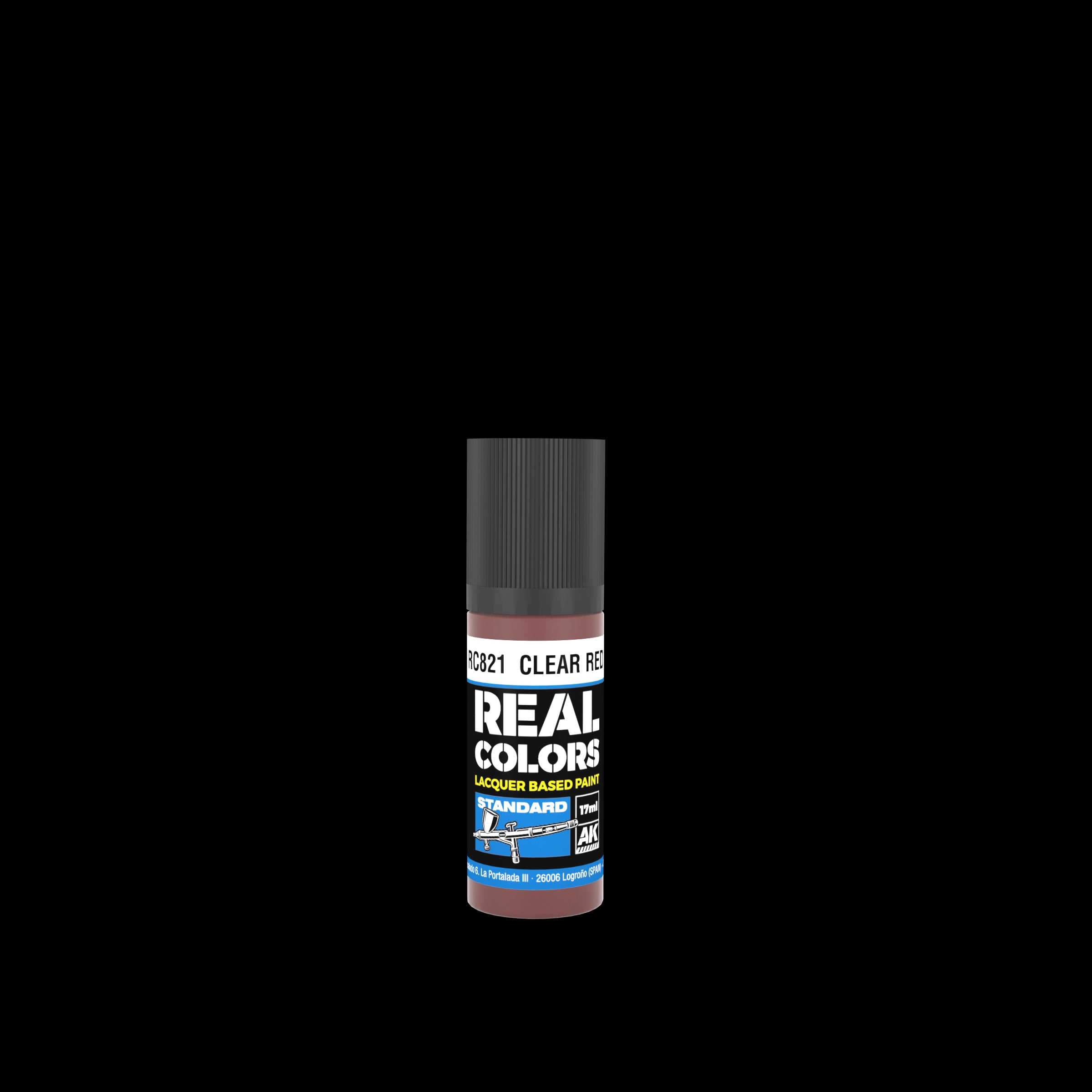 AK Interactive Real Colors Clear Red 17 ml. | 8435568335745