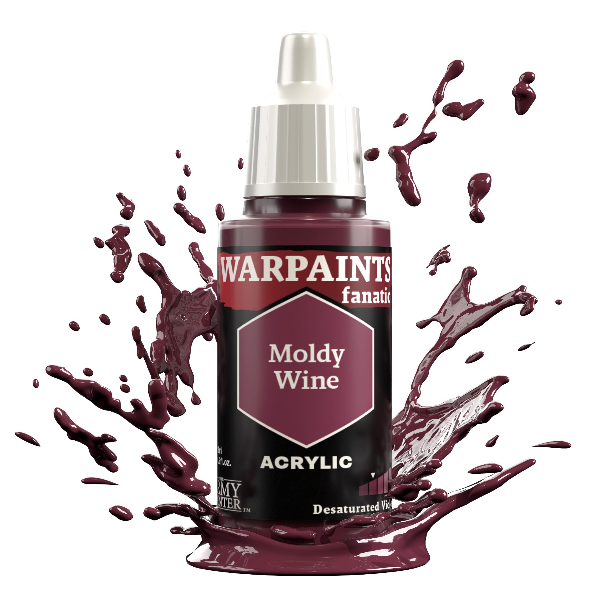 Army Painter Warpaints Fanatic Acrylic, Moldy Wine
