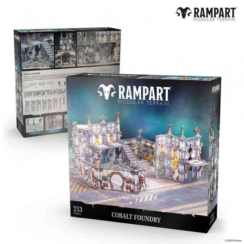 Archon Studio RAMPART Modular: Cobalt Foundry | 5901414673147