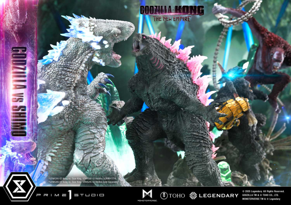 Prime 1 Studio Ultimate Diorama Masterline Godzilla x Kong: The New Empire Godzilla vs Shimo | 4582647121677