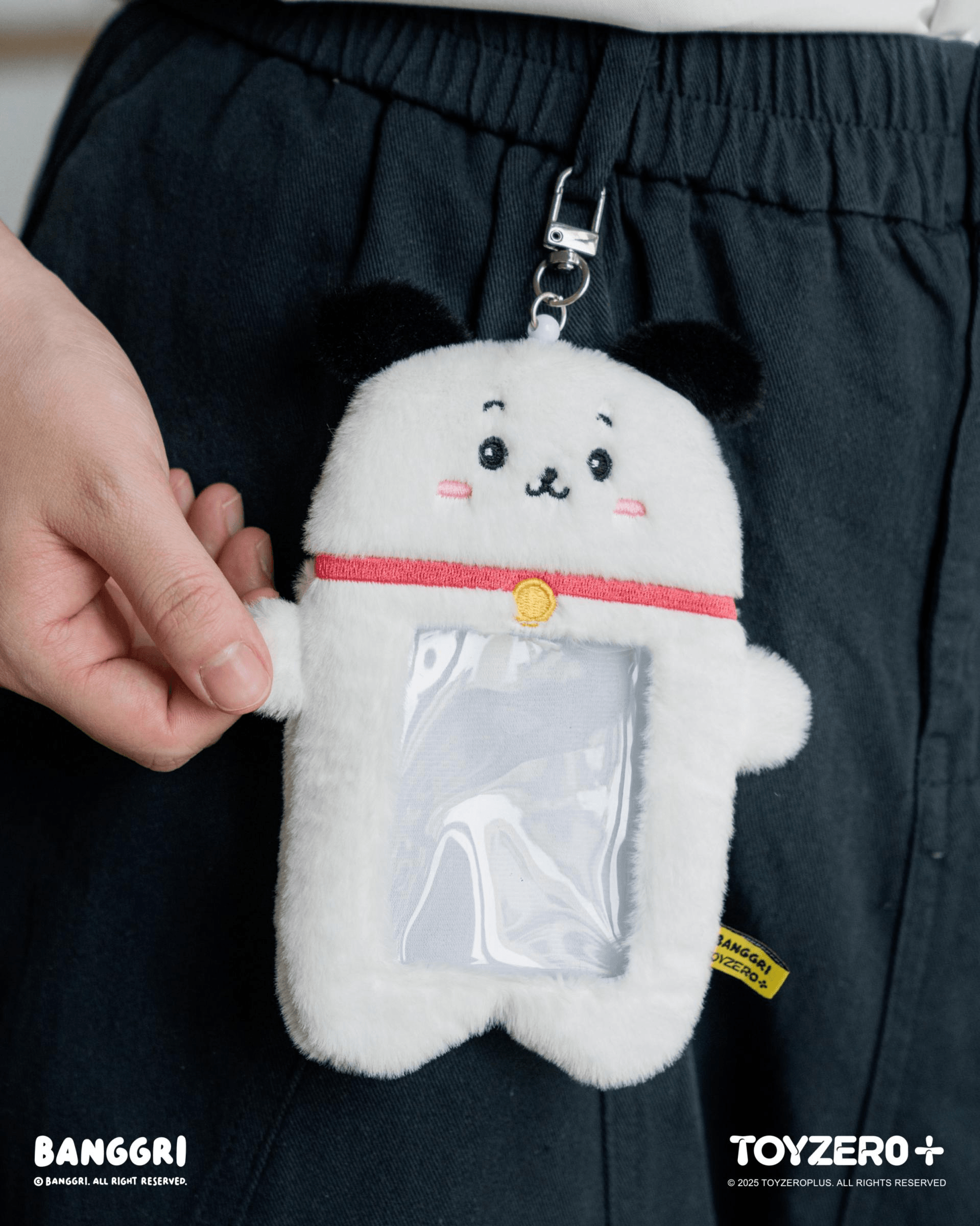 BANGGRI Generic Series - Plush Photocard Case Keychain (Banggri ver.) | 6978531761100