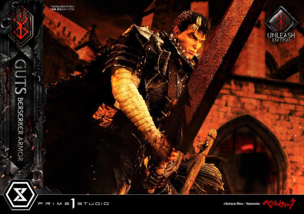 Prime 1 Studio Ultimate Premium Masterline Berserk Guts, Berserker Armor Unleash Edition Deluxe Version(4582535948553)(4582535948553)