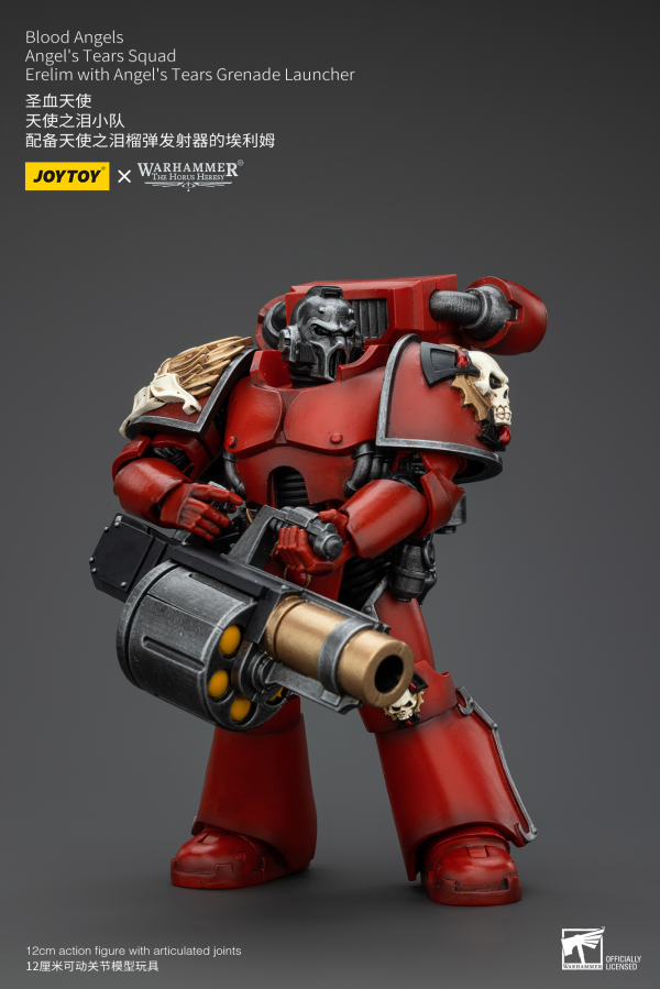 JOYTOY Blood Angels Angel's Tears Squad Erelim with Angel's Tears Grenade Launcher(6927054400362)(6927054400362)