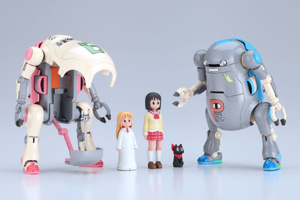 Hasegawa 1/35 MechatroWeGo No.18 “Warm & Cool”［Shinonome Laboratory］ + Bonus Sticker   (Two kits in the box)(4967834647961)(4967834647961)