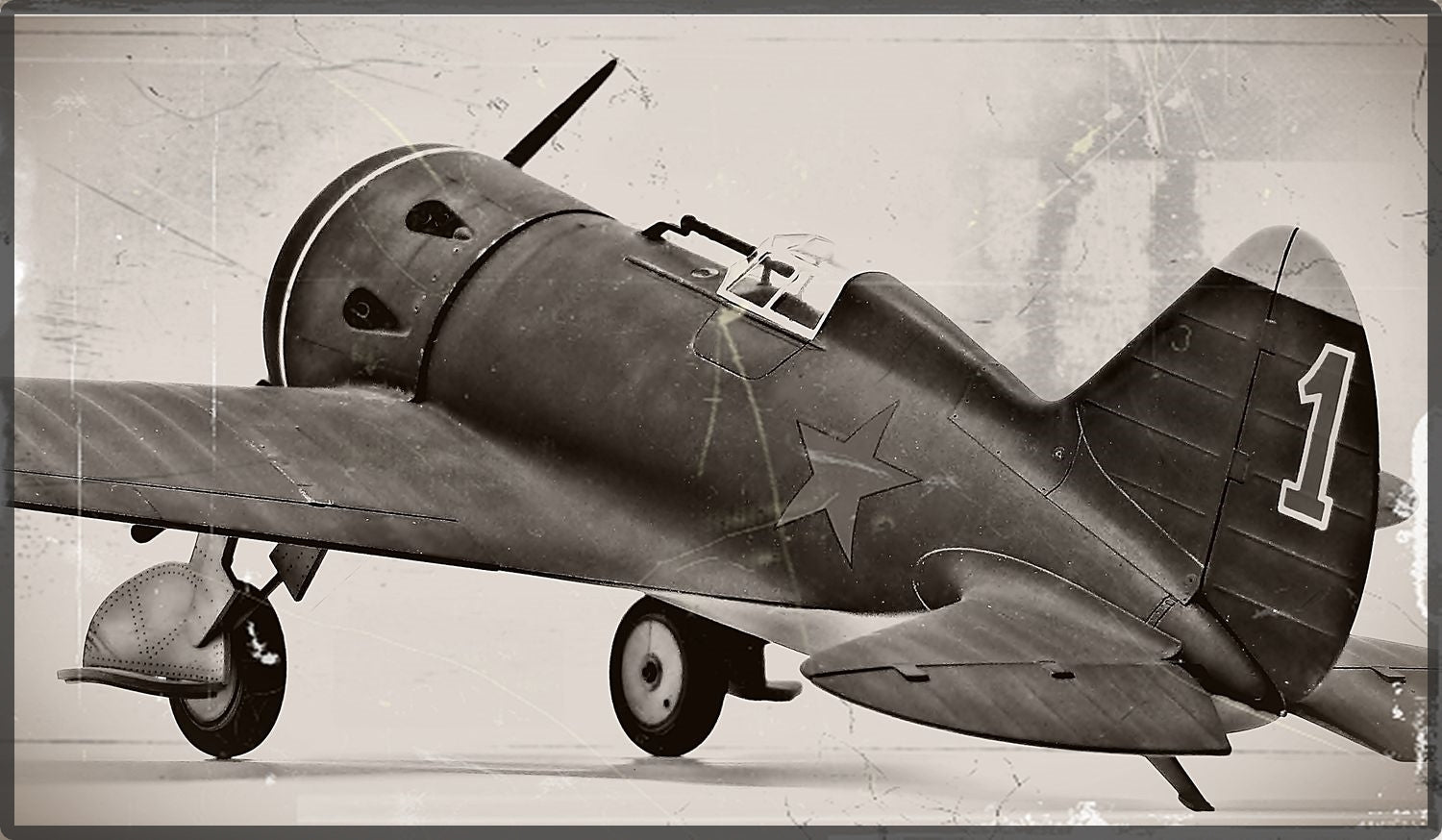 Clear Prop 1/48 I-16 type 5 (early version) [Starter Kit] | 6400608763712