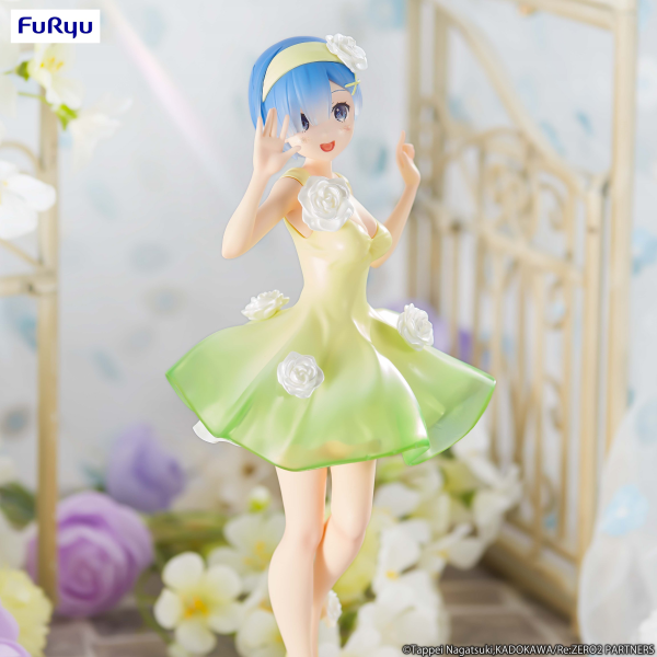 FURYU Corporation Re:ZERO -Starting Life in Another World-　Trio-Try-iT Figure -Rem Flower Dress-(4580736405462)(4580736405462)