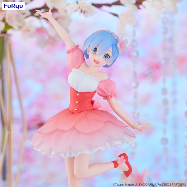 FuRyu Re:ZERO -Starting Life in Another World- Trio-Try-iT Figure -Rem /Cherry Blossoms-(4580736403840)(4580736403840)