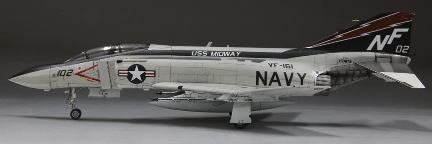 FineMolds 1/72 US Navy F-4J Fighter "USS Midway 1978", Aircraft | 4536318727439