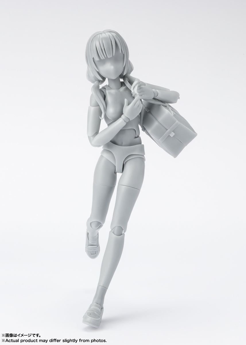 BANDAI Spirits BODY-CHAN -School Life- Edition DX SET (Gray Color Ver.), TAMASHII NATIONS S.H.Figuarts(4573102660664)