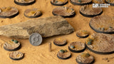 Gamers Grass Battle Ready Bases - Deserts of Maahl - Round 25mm (x10)