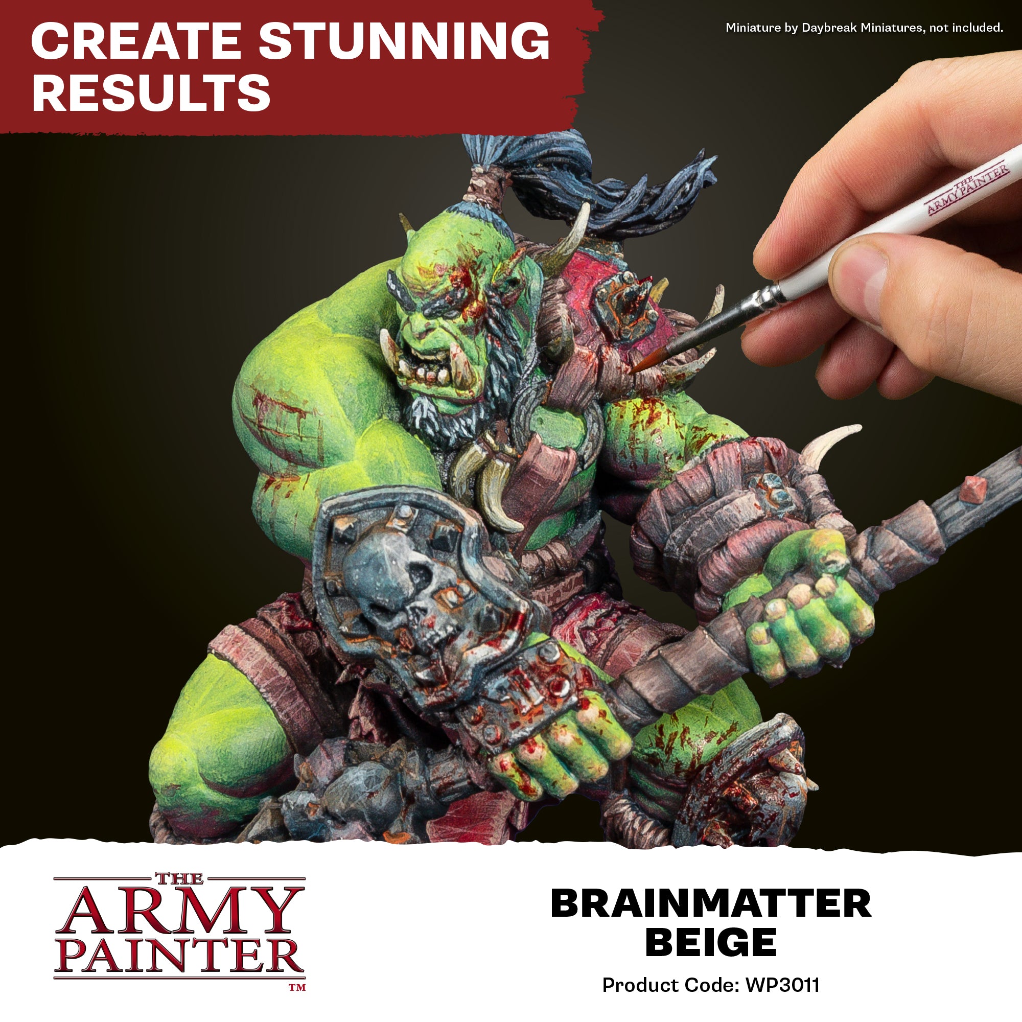 Army Painter Warpaints Fanatic Acrylic, Brainmatter Beige | 5713799301108