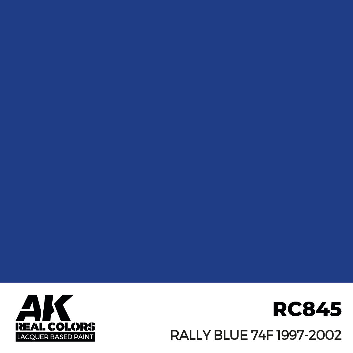 AK Interactive Real Colors Rally Blue 74F 1997-2002 17 ml. | 8435568335981