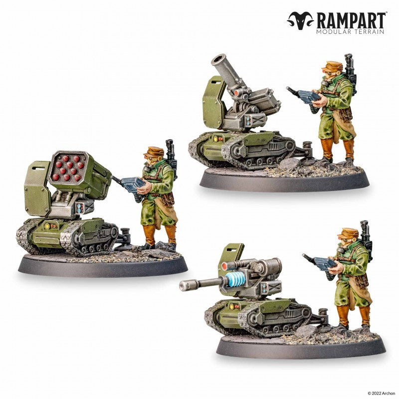 Archon Studio RAMPART Modular: City Defenders Miniature Pack | 5901414673154