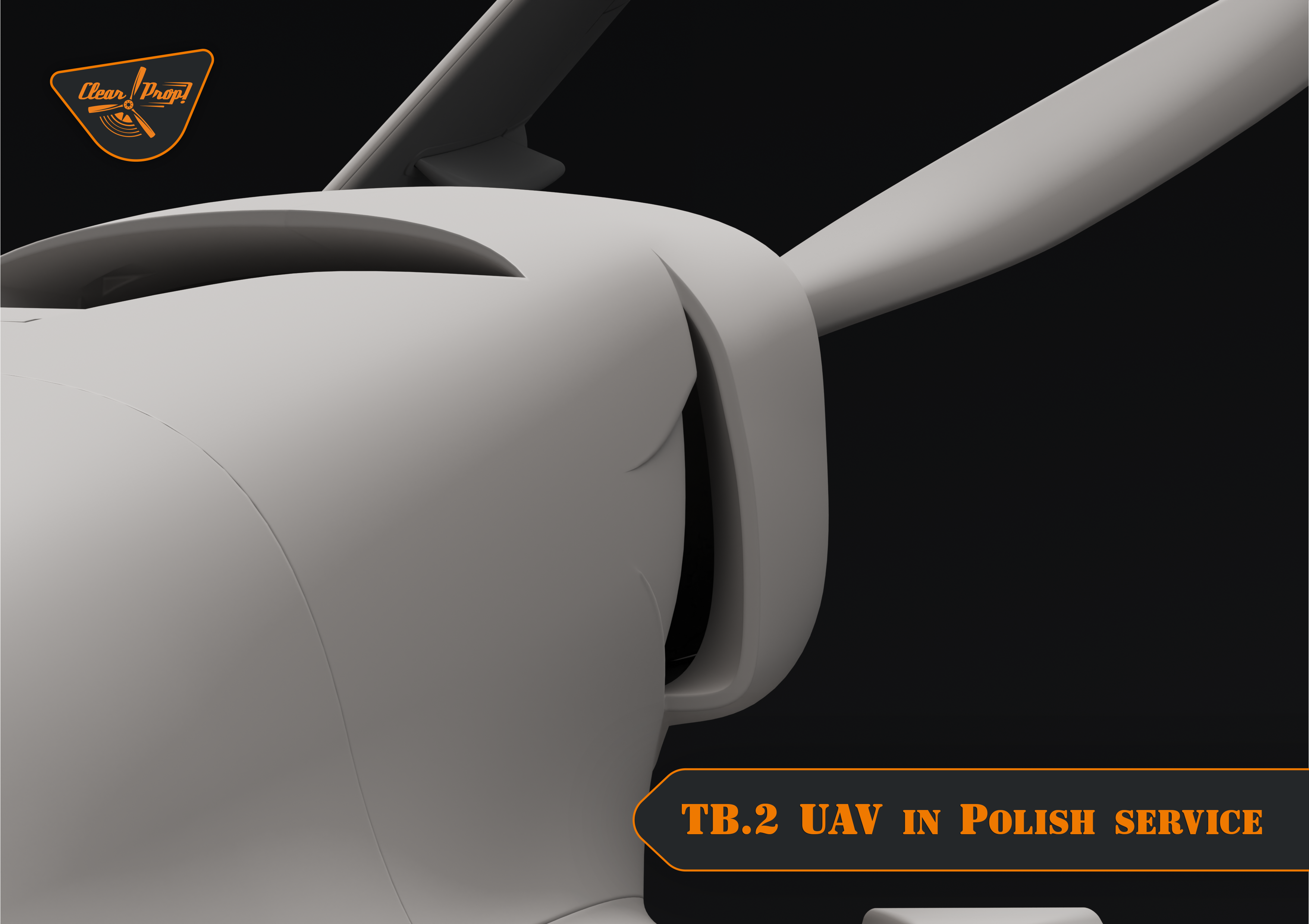 Clear Prop 1/72 TB.2 UAV in Polish service [Starter Kit] | 6400608763767