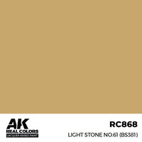 AK Interactive Real Colors Light Stone No.61 (BS381) 17 ml. | 8435568336216