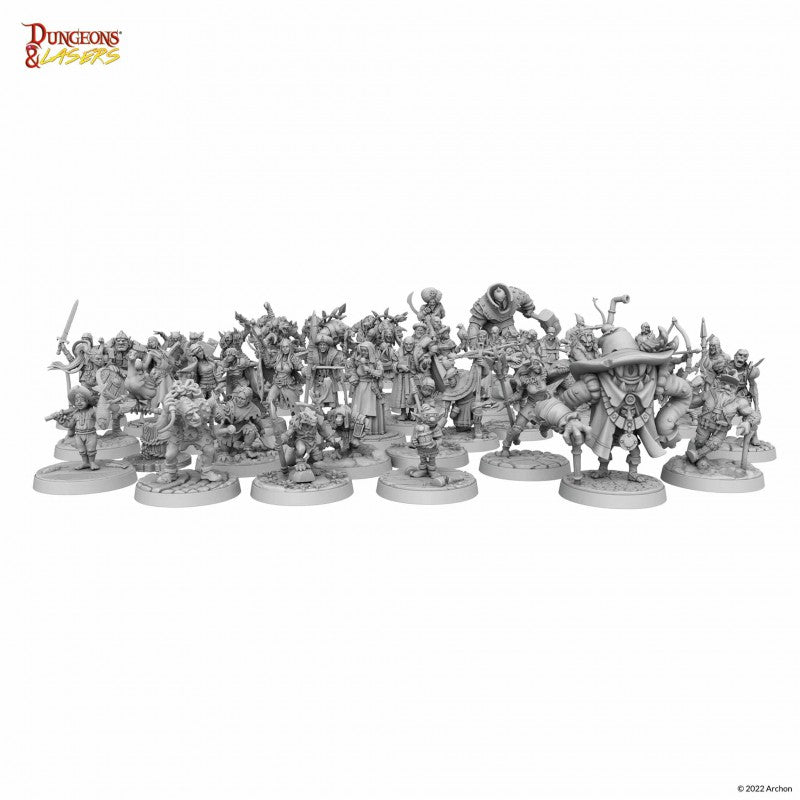 Archon Studio Dungeons and Lasers: NPC Miniature Pack (D&L: Miniatures) | 5901414673130