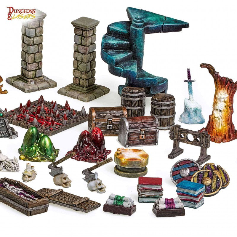 Archon Studio Dungeons and Lasers: Fantasy Customization Bits (D&L: Expansion Sets) | 5901414671426