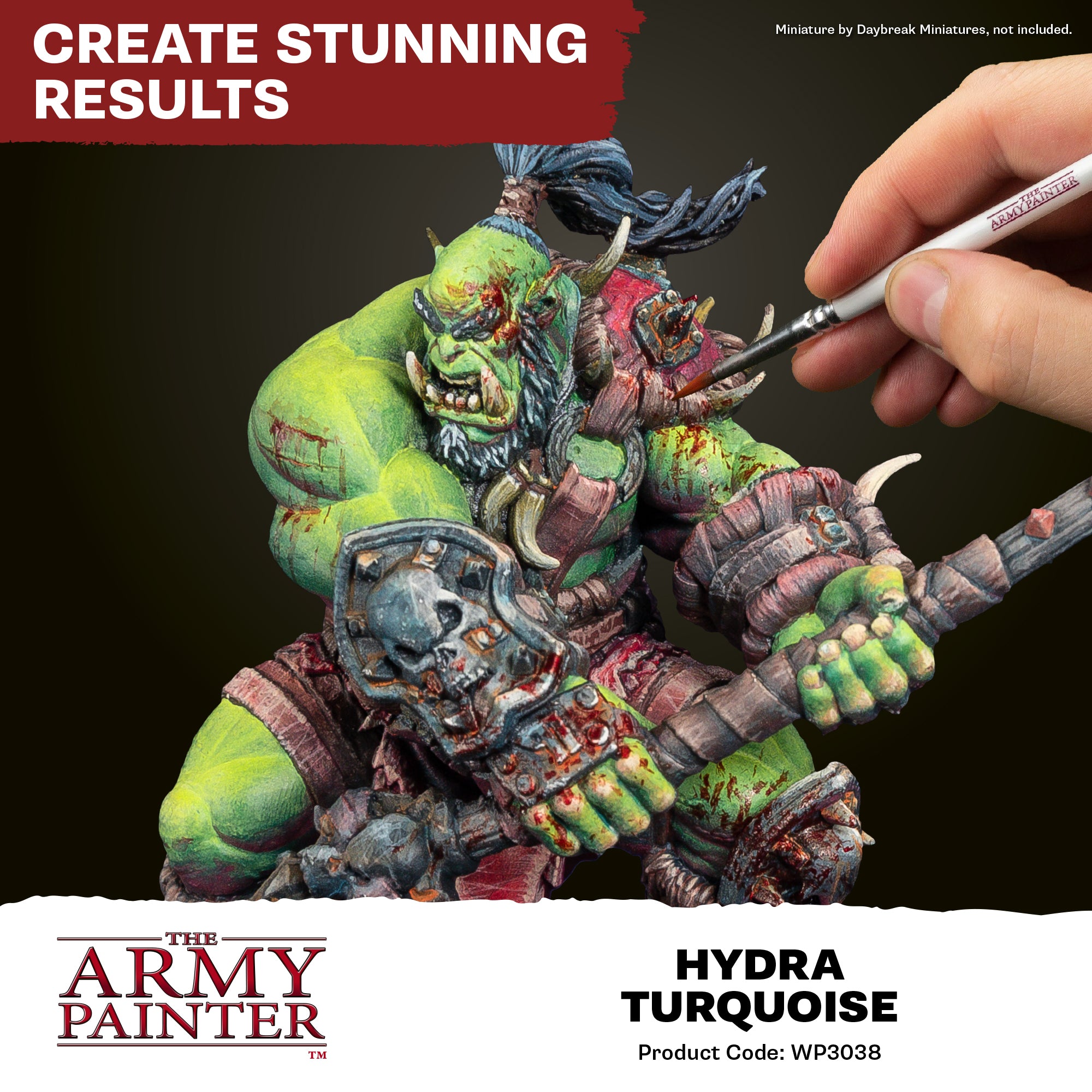 Army Painter Warpaints Fanatic Acrylic, Hydra Turquoise