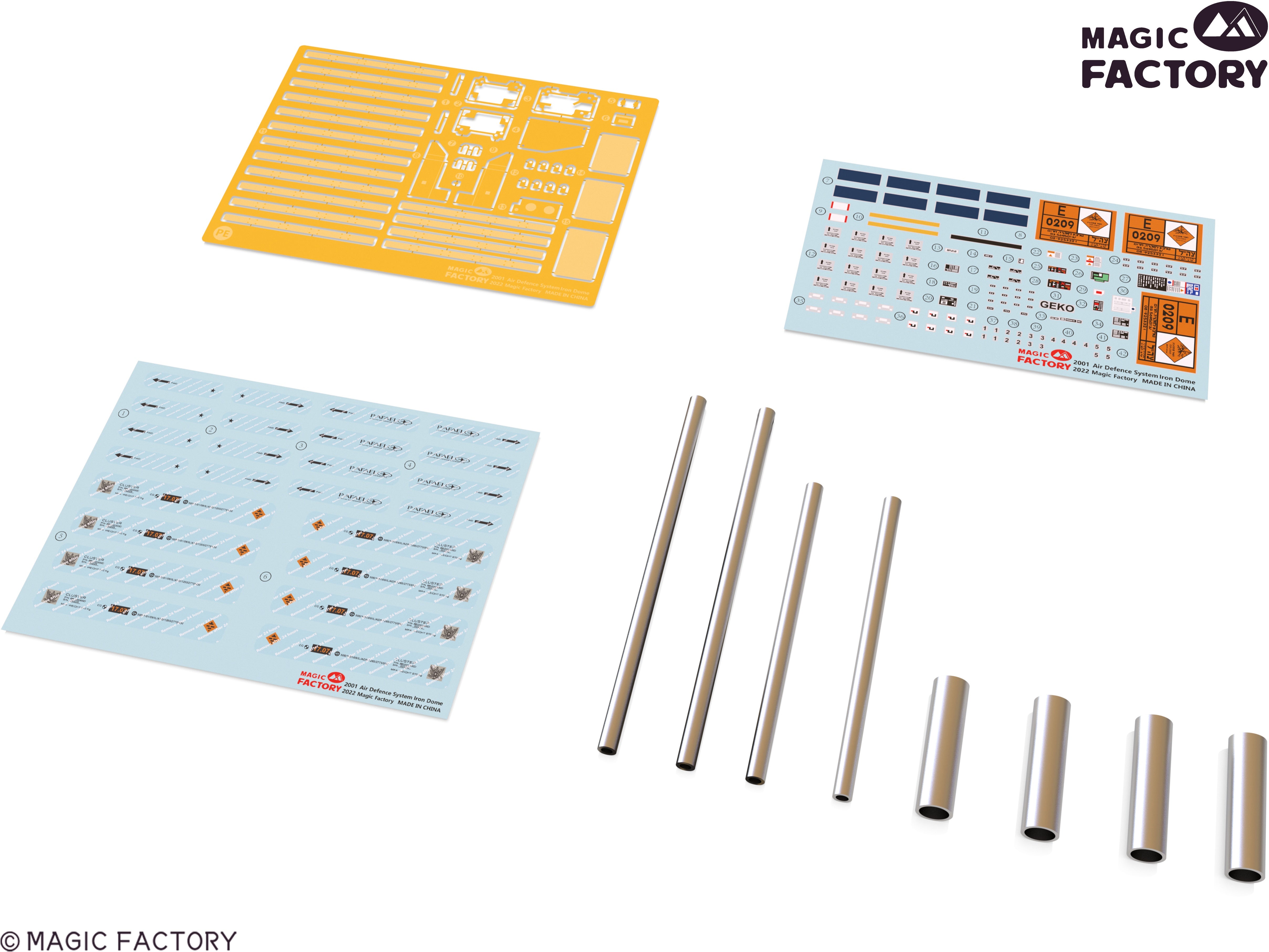 Magic Factory 1/35 Air Defense System "Iron Dome", Military Vehicle | 6974715830112