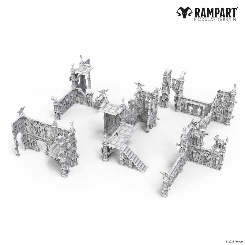 Archon Studio RAMPART Modular: Cobalt Foundry | 5901414673147