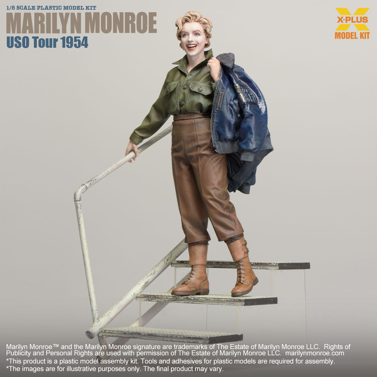 X-Plus 1/8 Marilyn Monroe USO Tour 1954