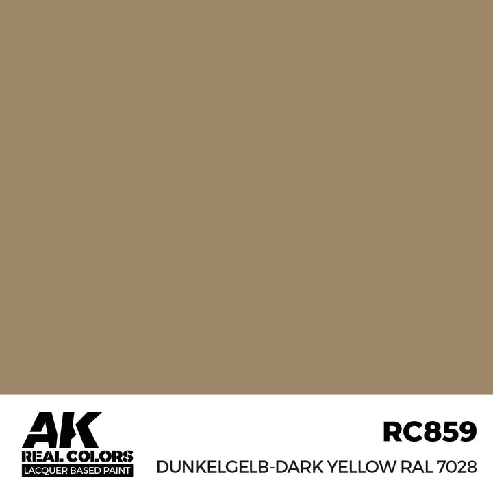 AK Interactive Real Colors Dunkelgelb-Dark Yellow RAL 7028 17 ml. | 8435568336124