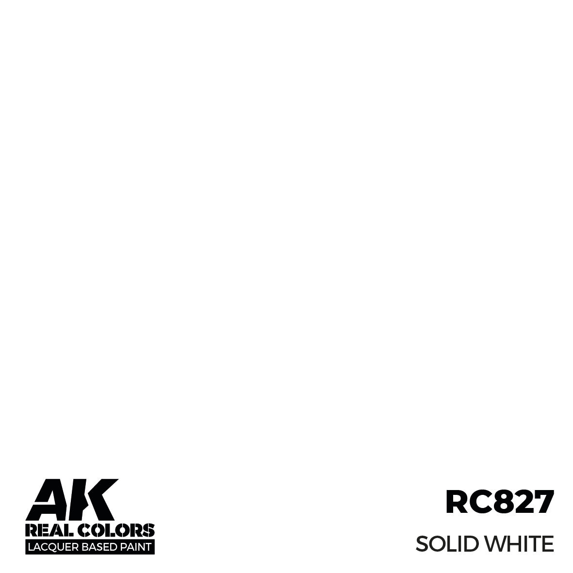 AK Interactive Real Colors Solid White 17 ml. | 8435568335806