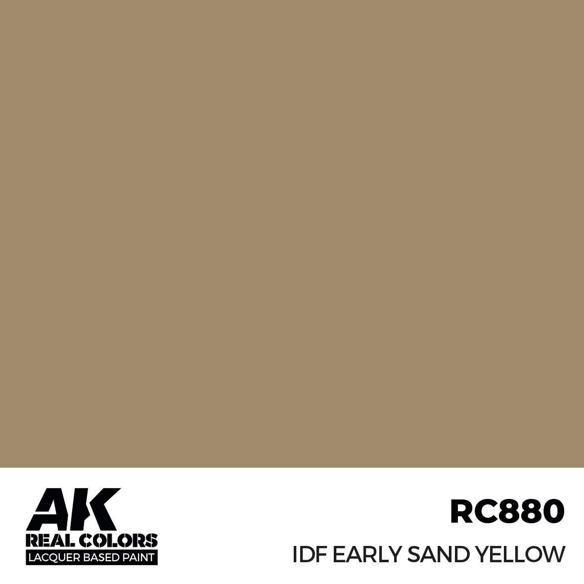 AK Interactive Real Colors IDF Early Sand Yellow 17 ml. | 8435568336339