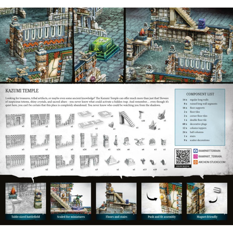 Archon Studio RAMPART Modular: Kazumi Temple | 5901414673437