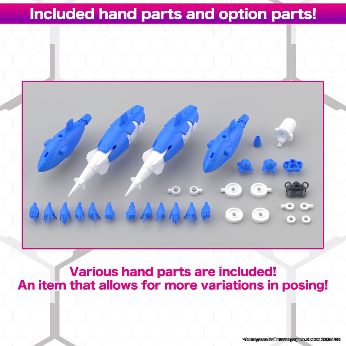 BANDAI Hobby 30MS SIS-Ac19b SIANA-AMARCIA (VIVACE FORM)(4573102633897)