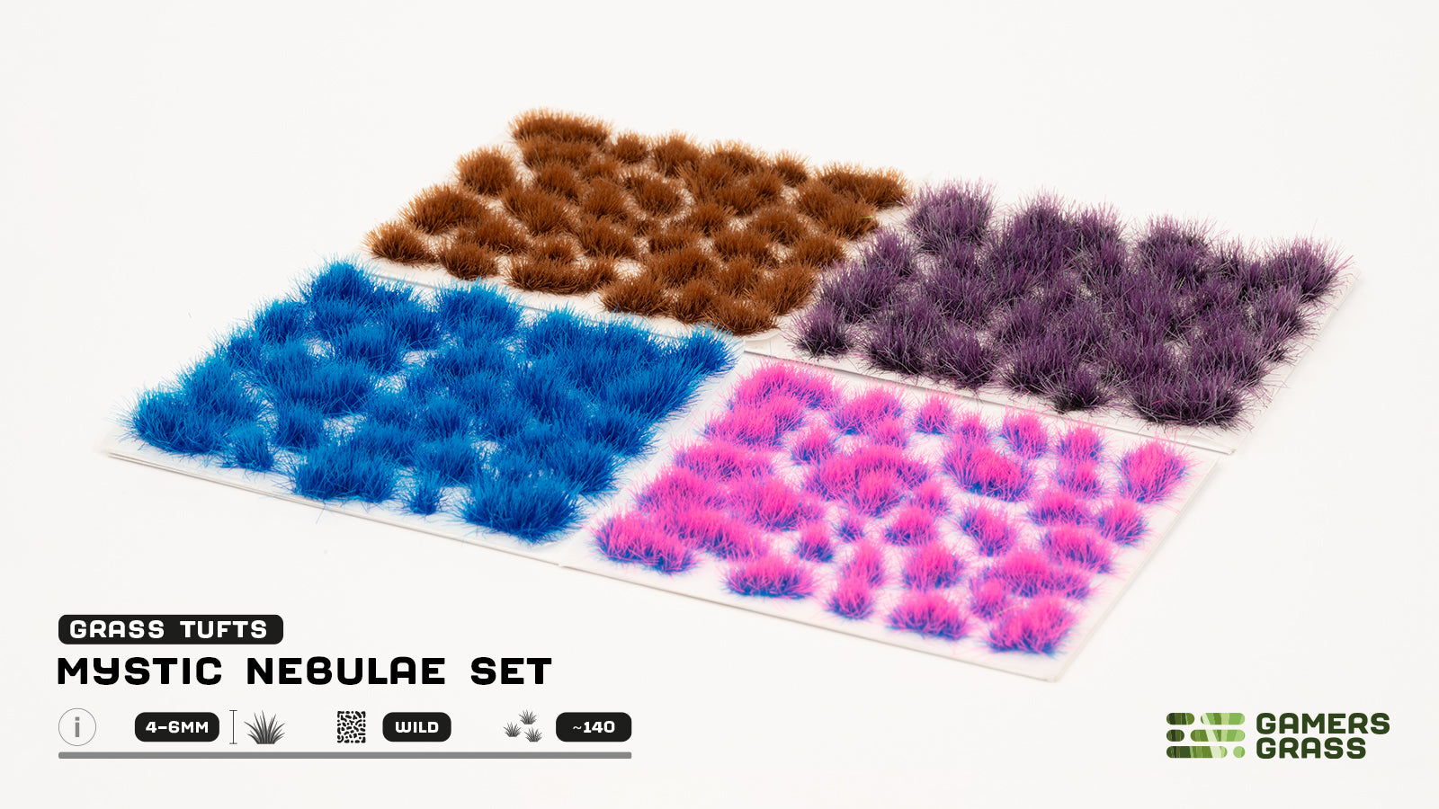 Gamers Grass Garden Mystic Nebulae Tuft Set - Wild | 738956790514