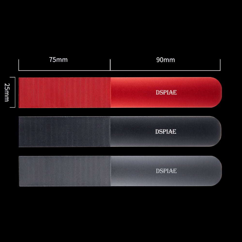 Dspiae Aluminum Alloy Sanding Board Black