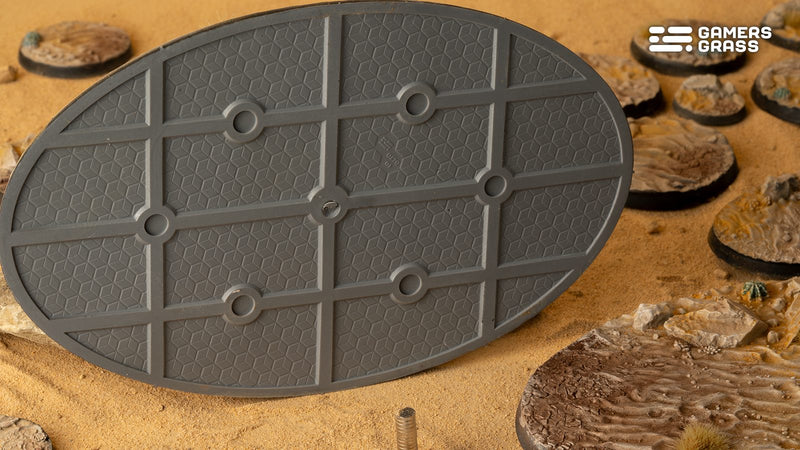 Gamers Grass Battle Ready Bases - Deserts of Maahl - Oval 170mm (x1)