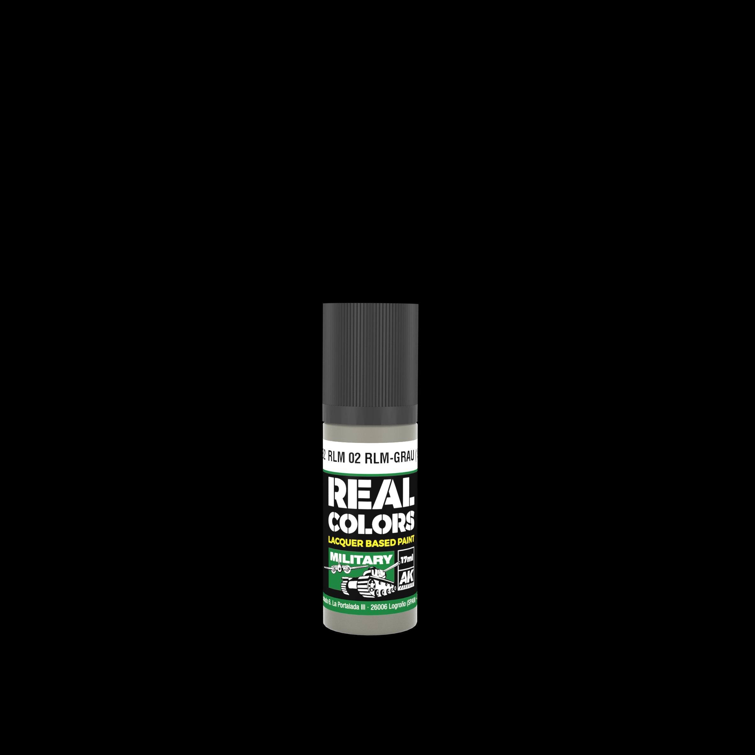 AK Interactive Real Colors RLM 02 RLM-GRAU (1938) 17 ml. | 8435568336858
