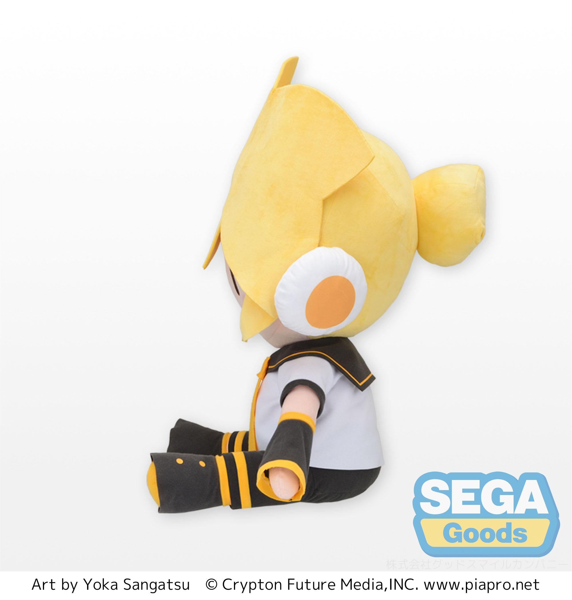 Good Smile Company Character Vocal Series 02: Kagamine Rin/Len Series Hatsune Miku Ren Kagamine Fuwapuchi Dodeka Jumbo Plush