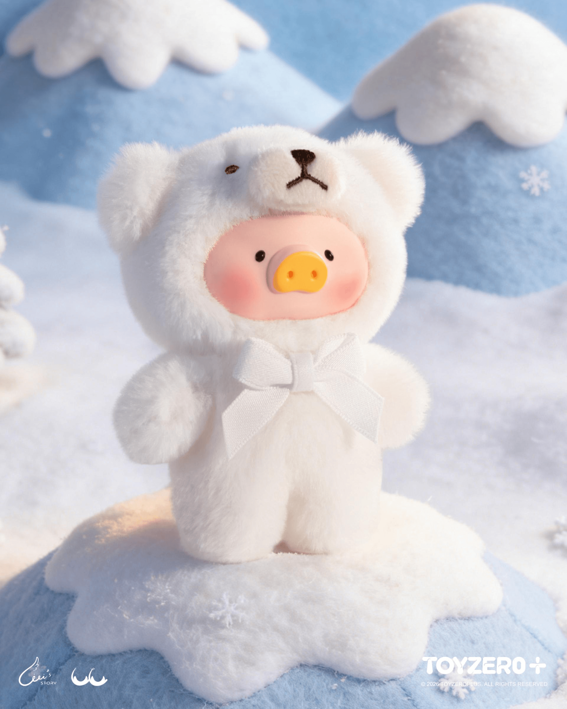 LuLu the Piggy - Teddy Mini's Whispers of Nature Series Plush Phone Charm Blindbox (Box of 12)(6978531762312)