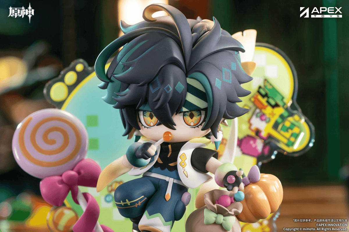 [GENSHIN IMPACT] Twilight Whimsy Series Kinich Chibi Painted Figure w BONUS