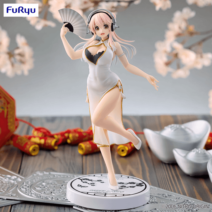 FuRyu SUPER SONICO Trio-Try-iT Figure -White China Dress ver.- | 4571623506737