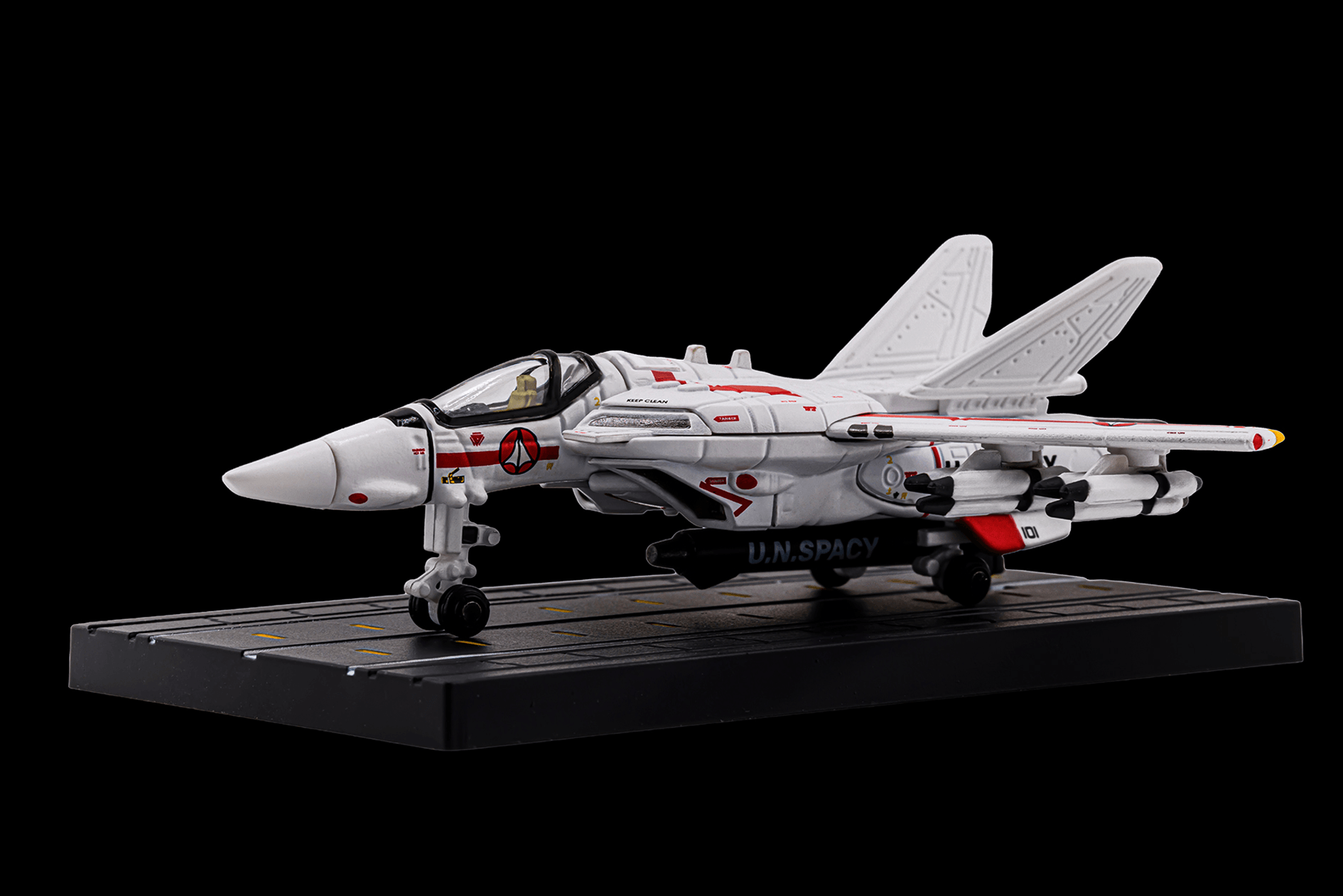 MINI METAL 001 “Super Dimension Fortress Macross” VERITECH (Fighter Mode) Diecast Collectible Model