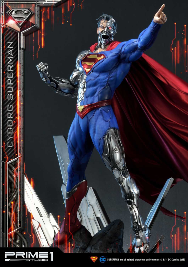 Prime 1 Studio Museum Masterline Superman (Comics) Cyborg Superman(4562471908002)(4562471908002)